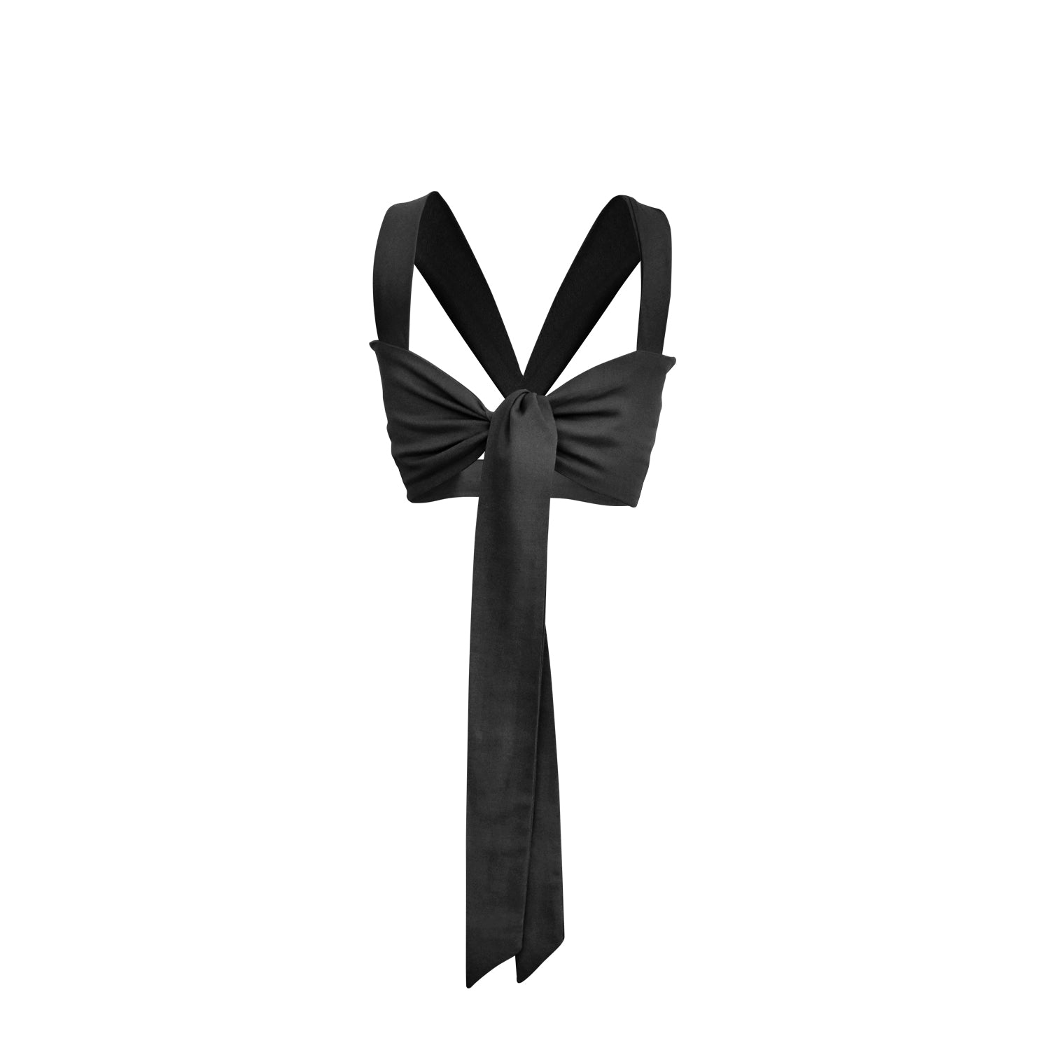 Conjunto DE LINO TOP Y FALDA Negro