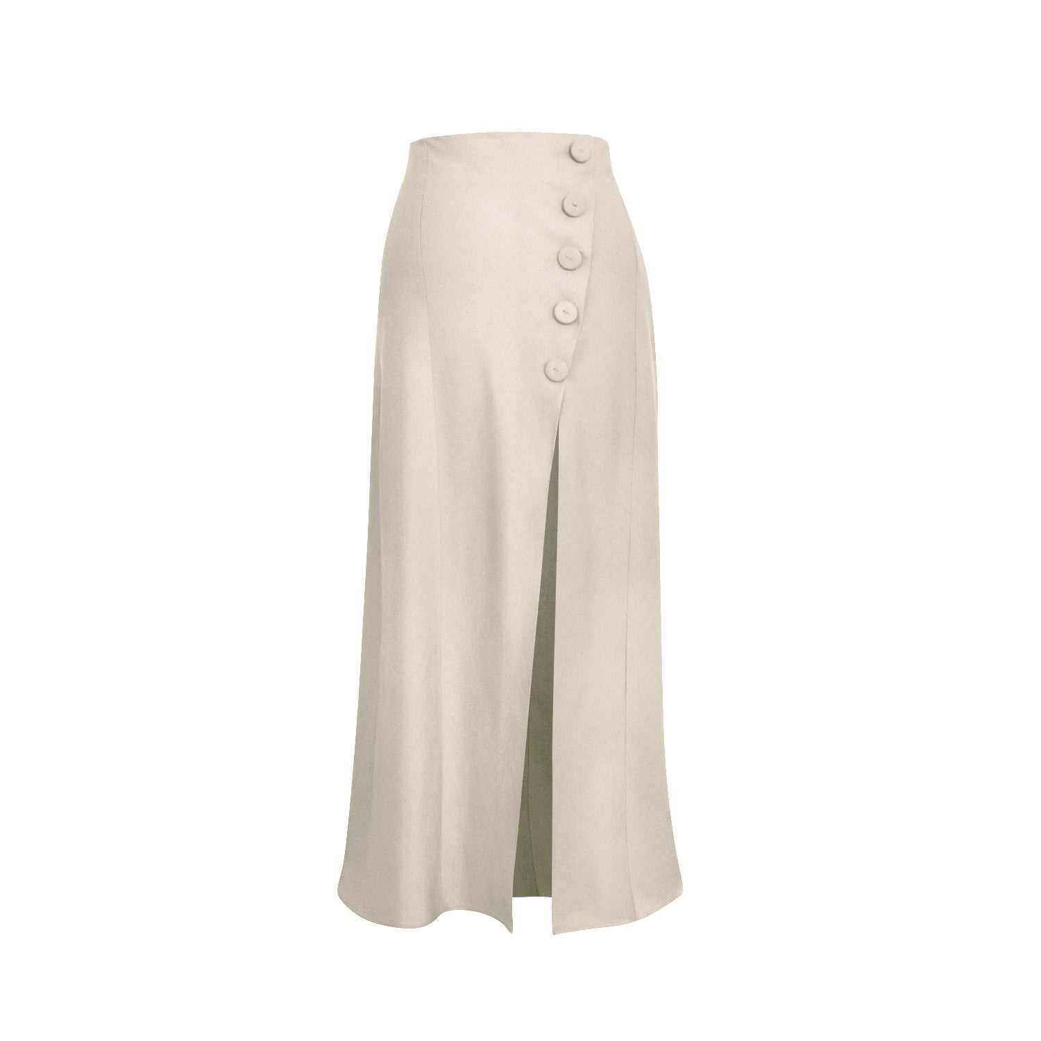 Conjunto DE LINO TOP Y FALDA CRUDO