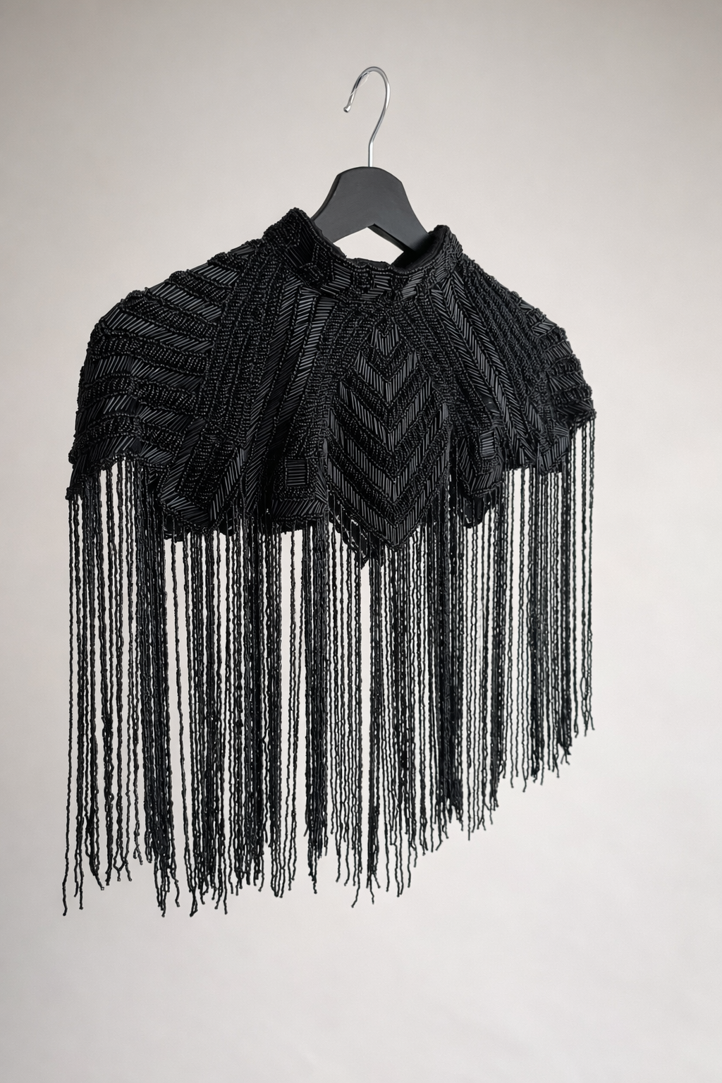 Capa flecos Geometric Black