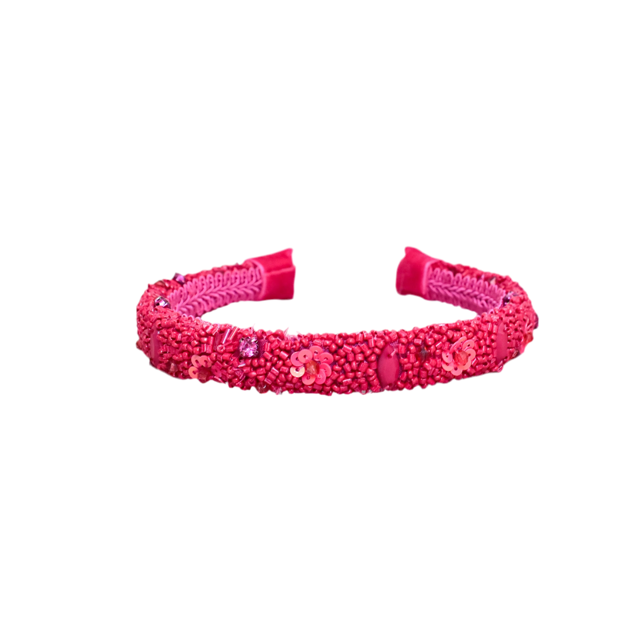 Cintillo Canutillos Fucsia