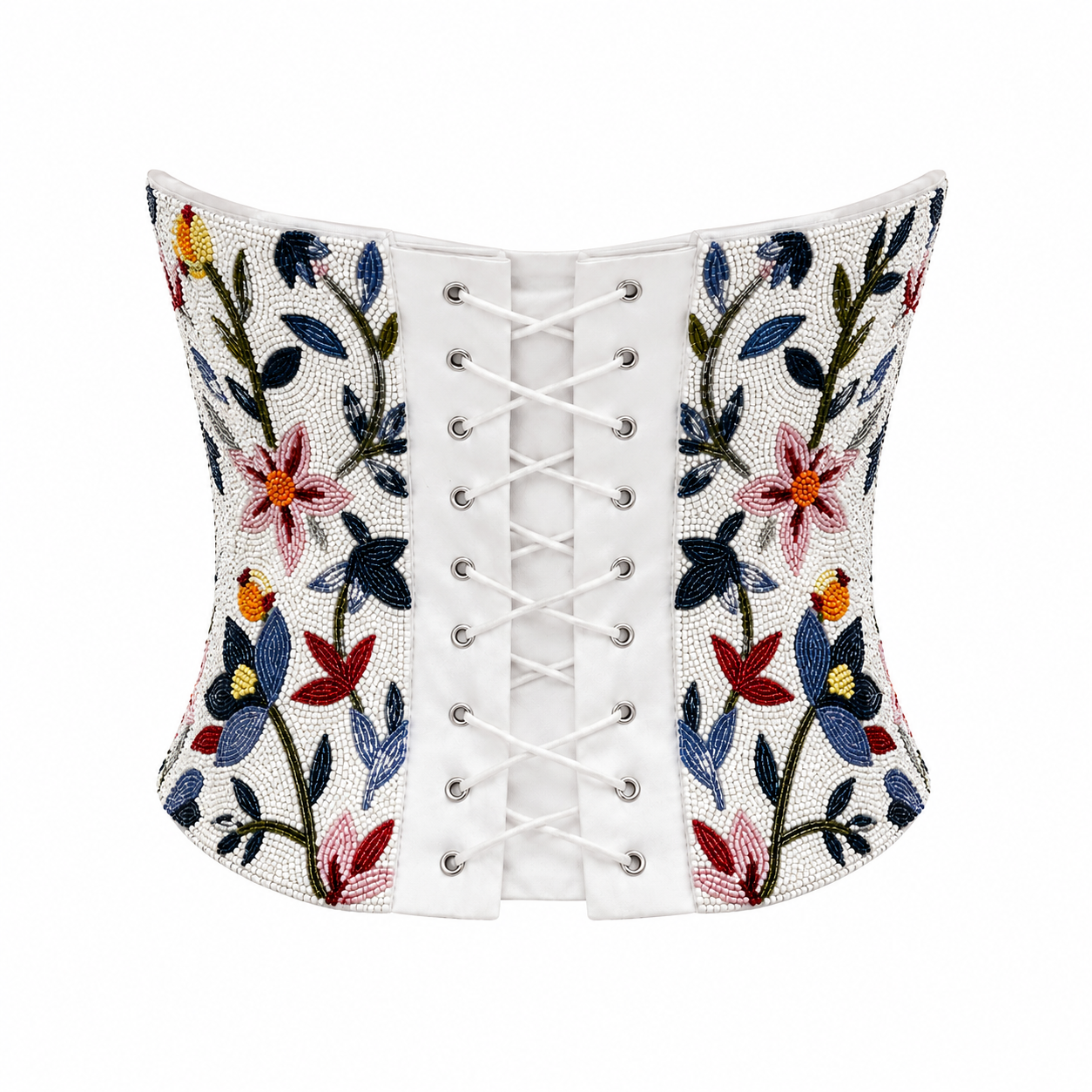 Corsé white luxury garden Long