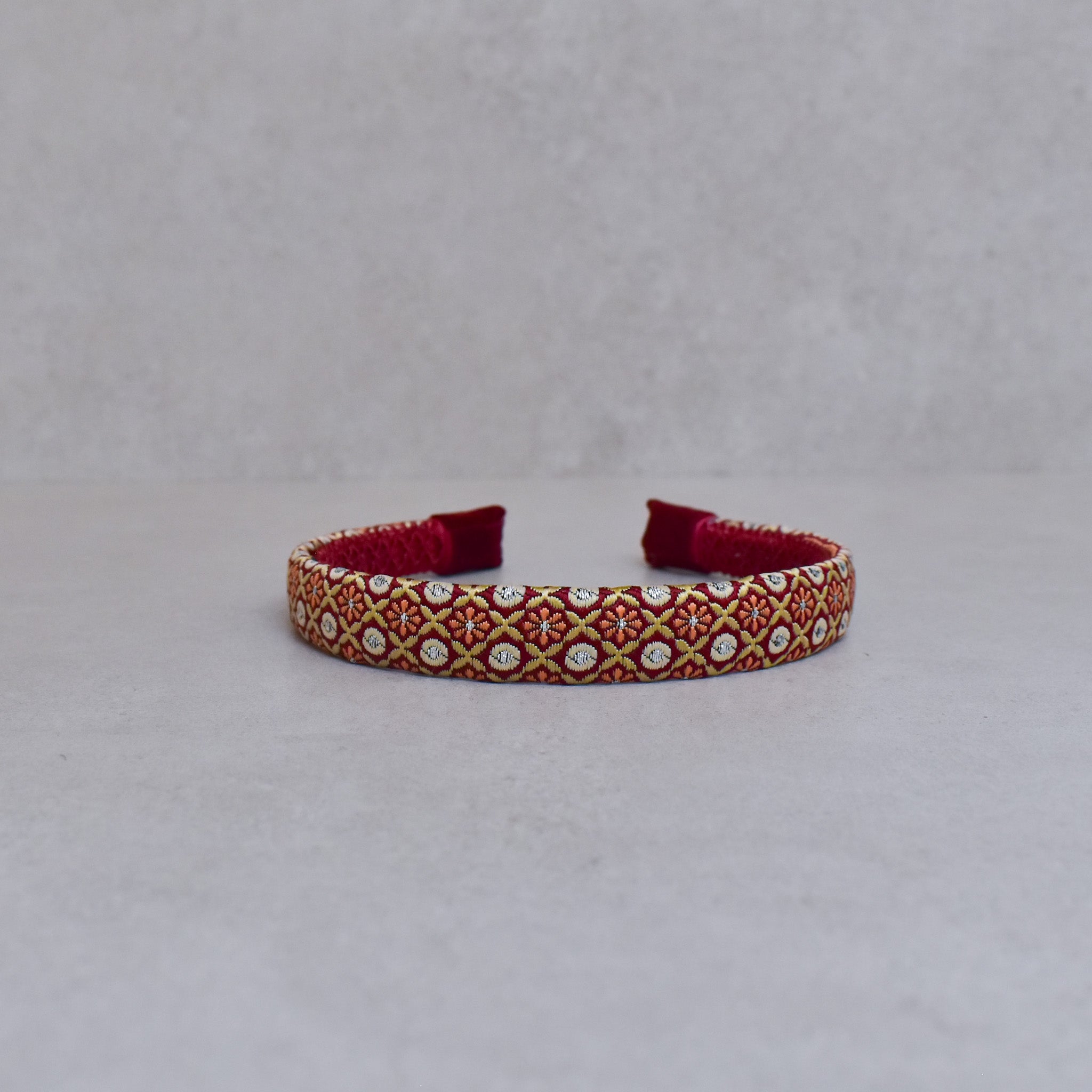 Cintillo ethnic orange