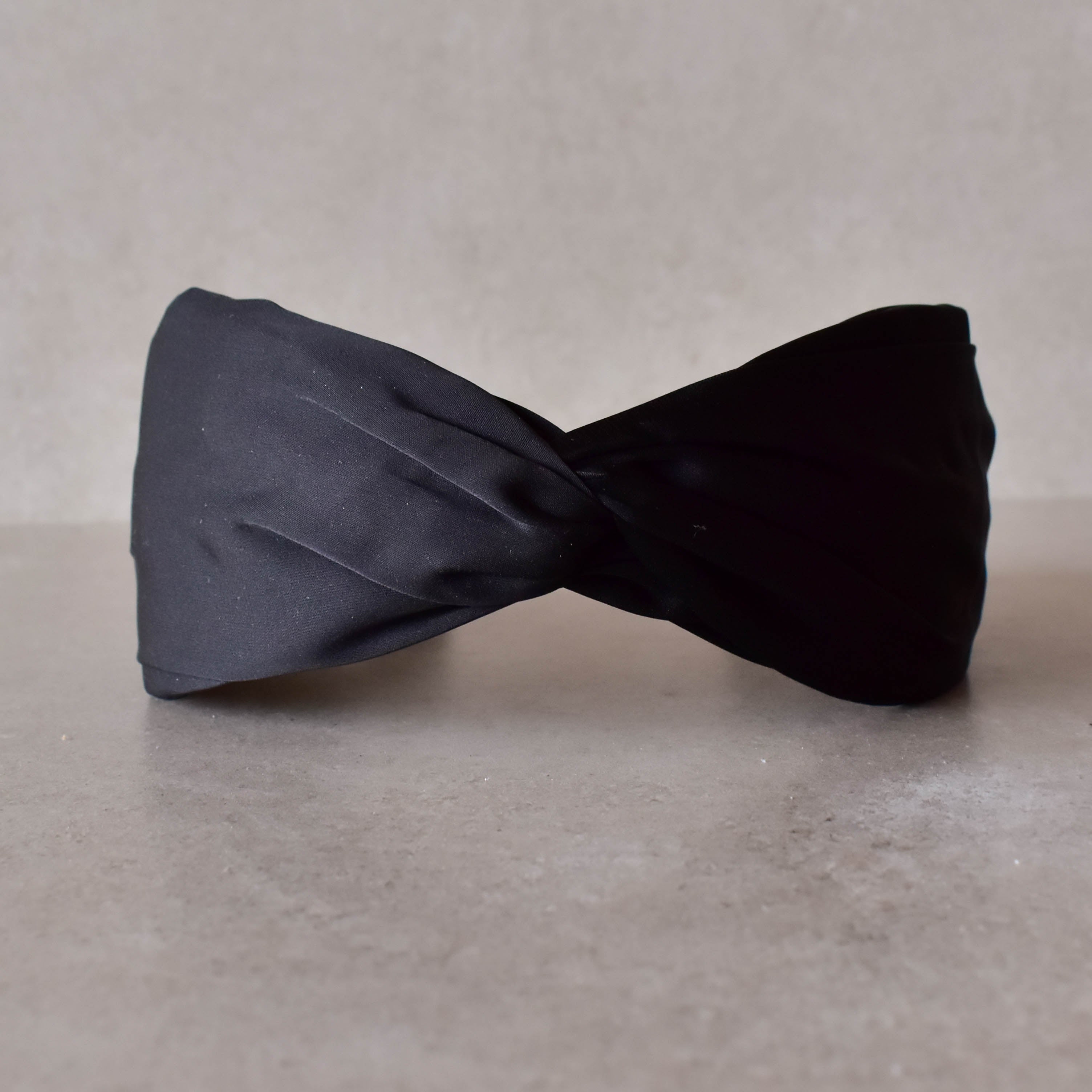 Cintillo black basic knot