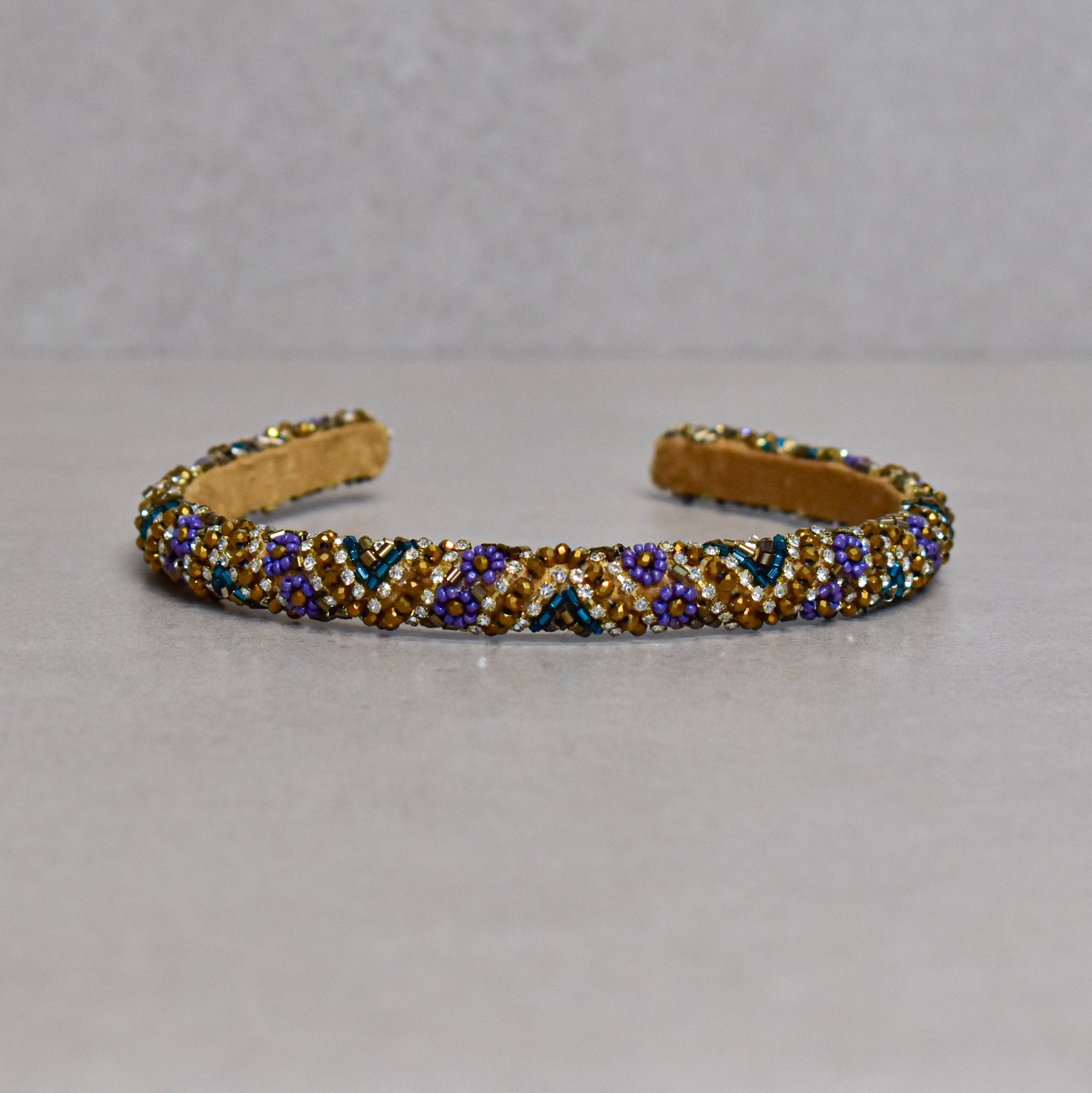 Cintillo Skinny Gold Ethnic Crown