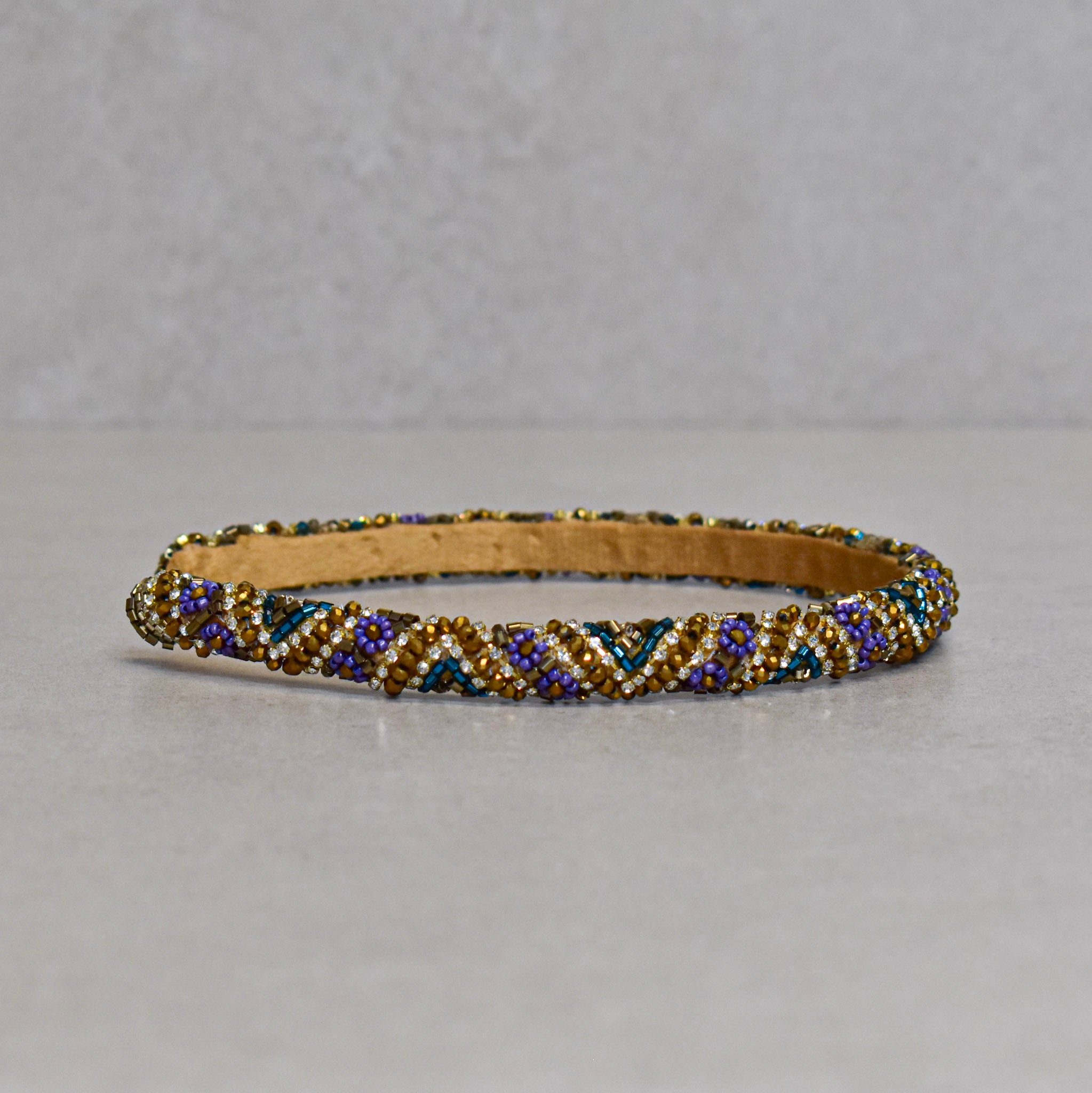 Cintillo Skinny Gold Ethnic Crown