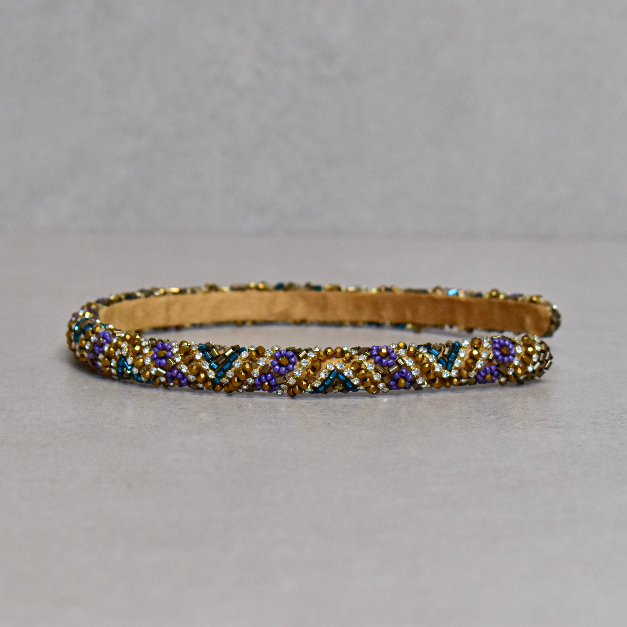 Cintillo Skinny Gold Ethnic Crown