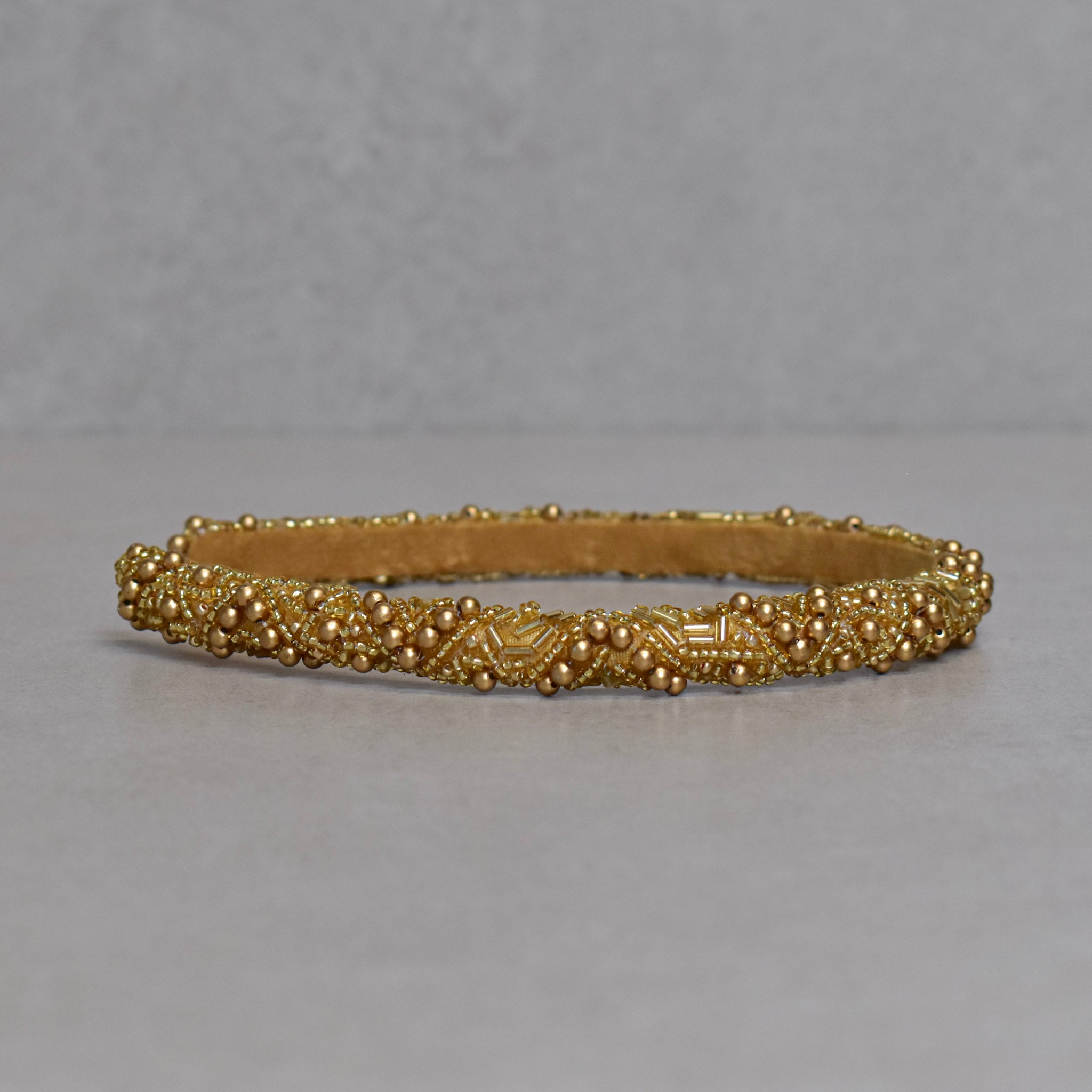 Cintillo Golden Lace skinny