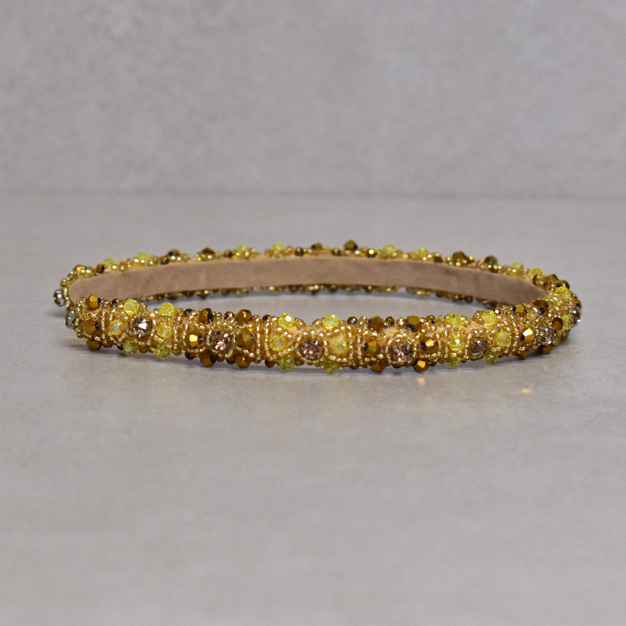 Cintillo Skinny Golden Glow