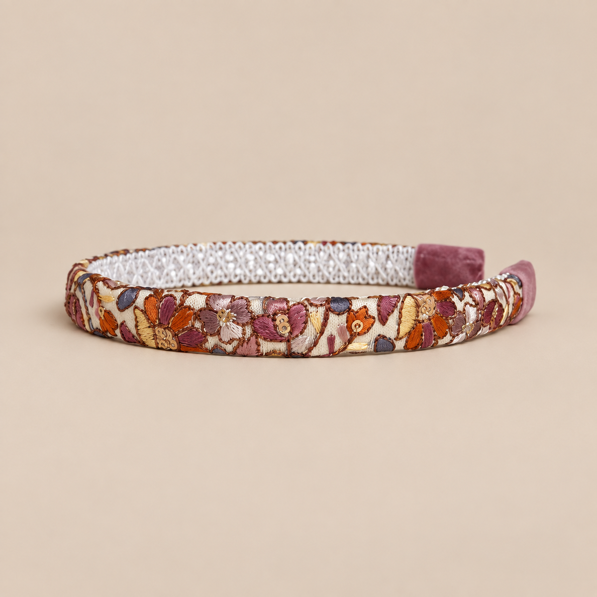 Cintillo Mosaic White Garden