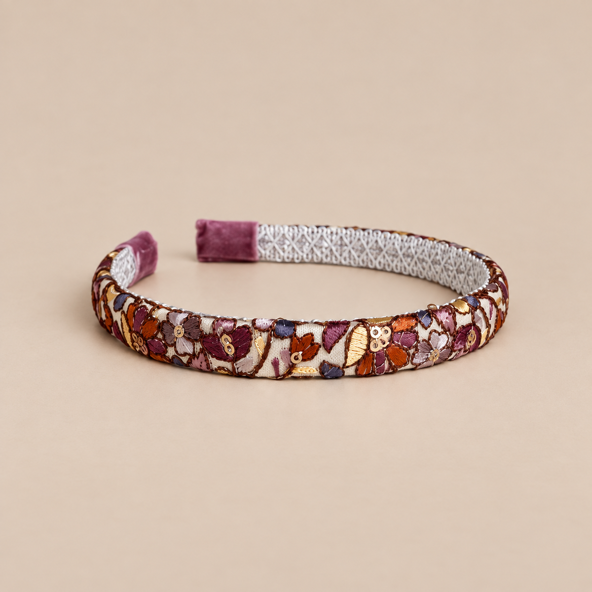 Cintillo Mosaic White Garden