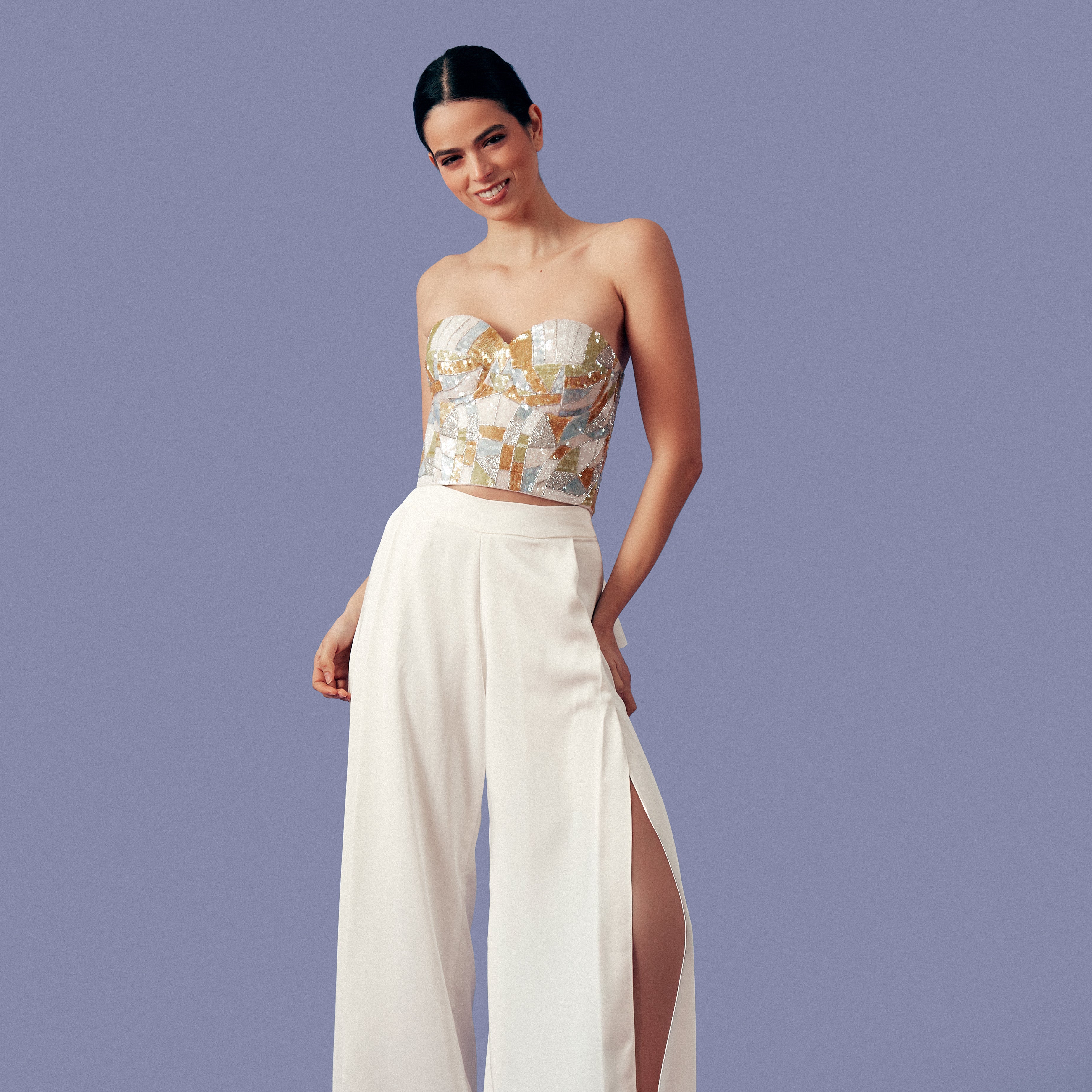 Corsé Premium “color broken mirror”