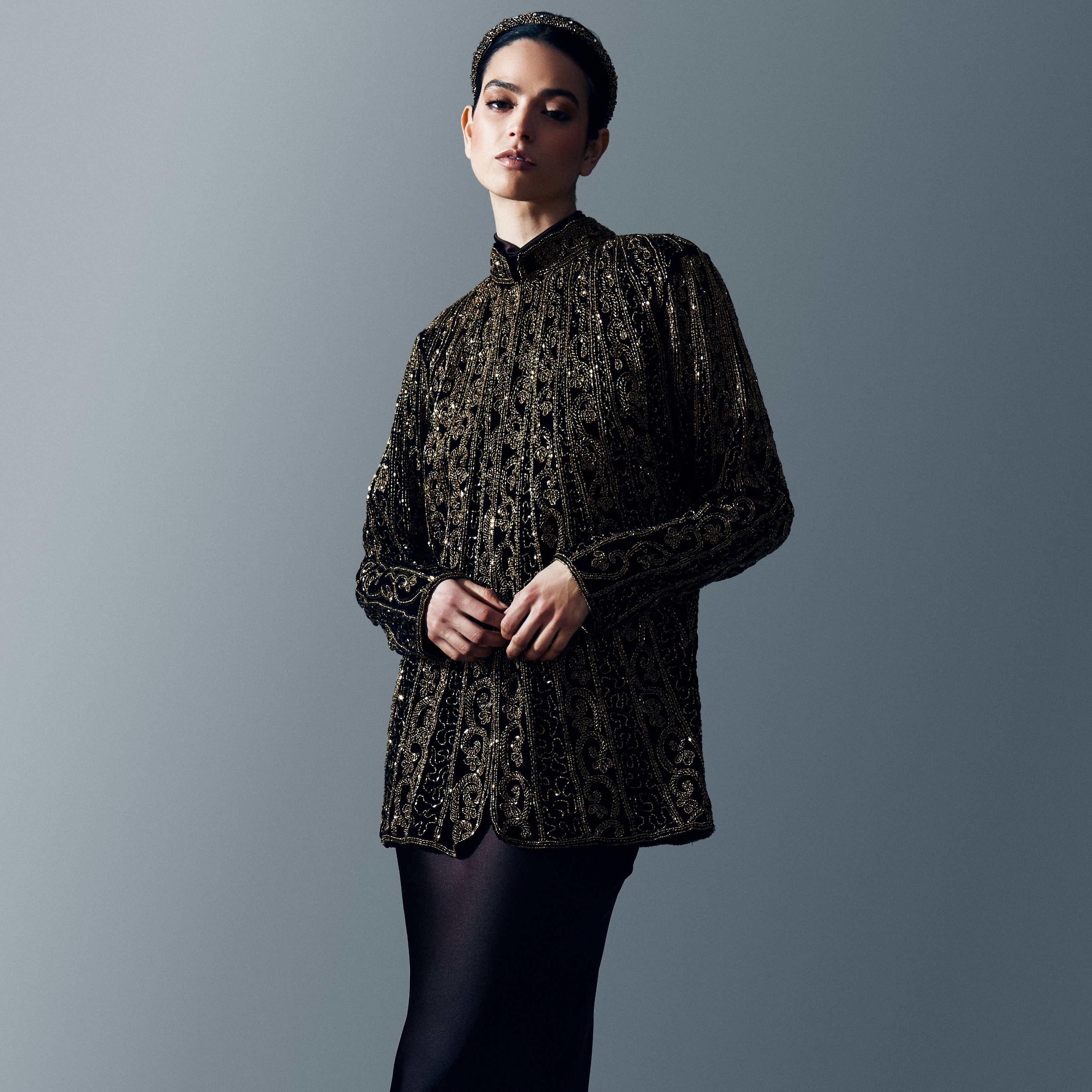 Chaqueta VELVET LEARNING TO FLY cobre
