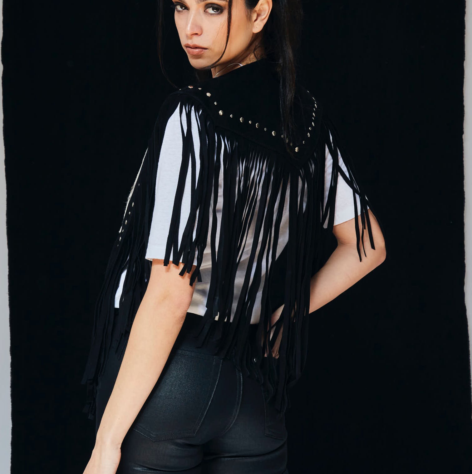 Capa, Hendrix BLACK LEATHER COLLECTION