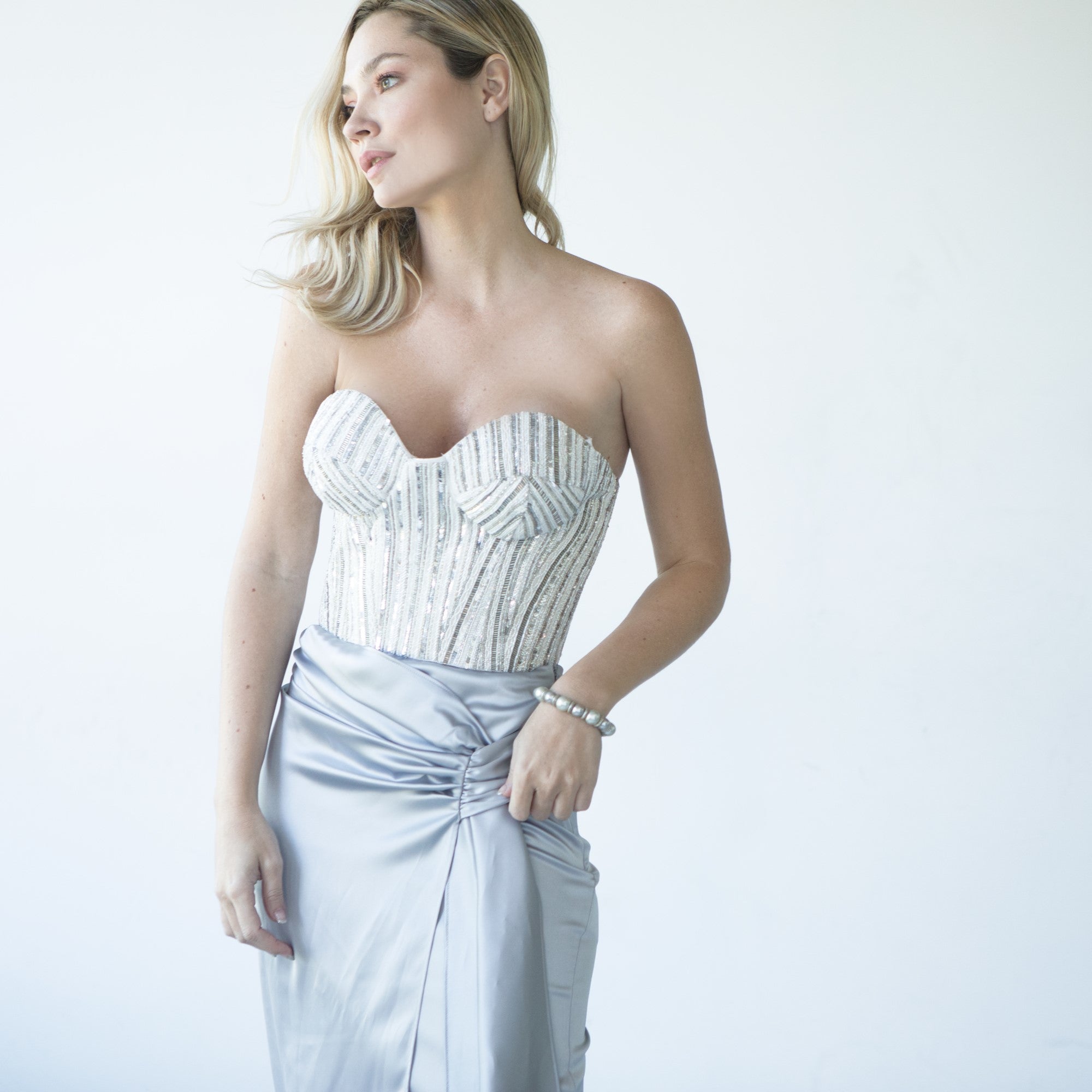 Corsé Premium “white SNAKE”