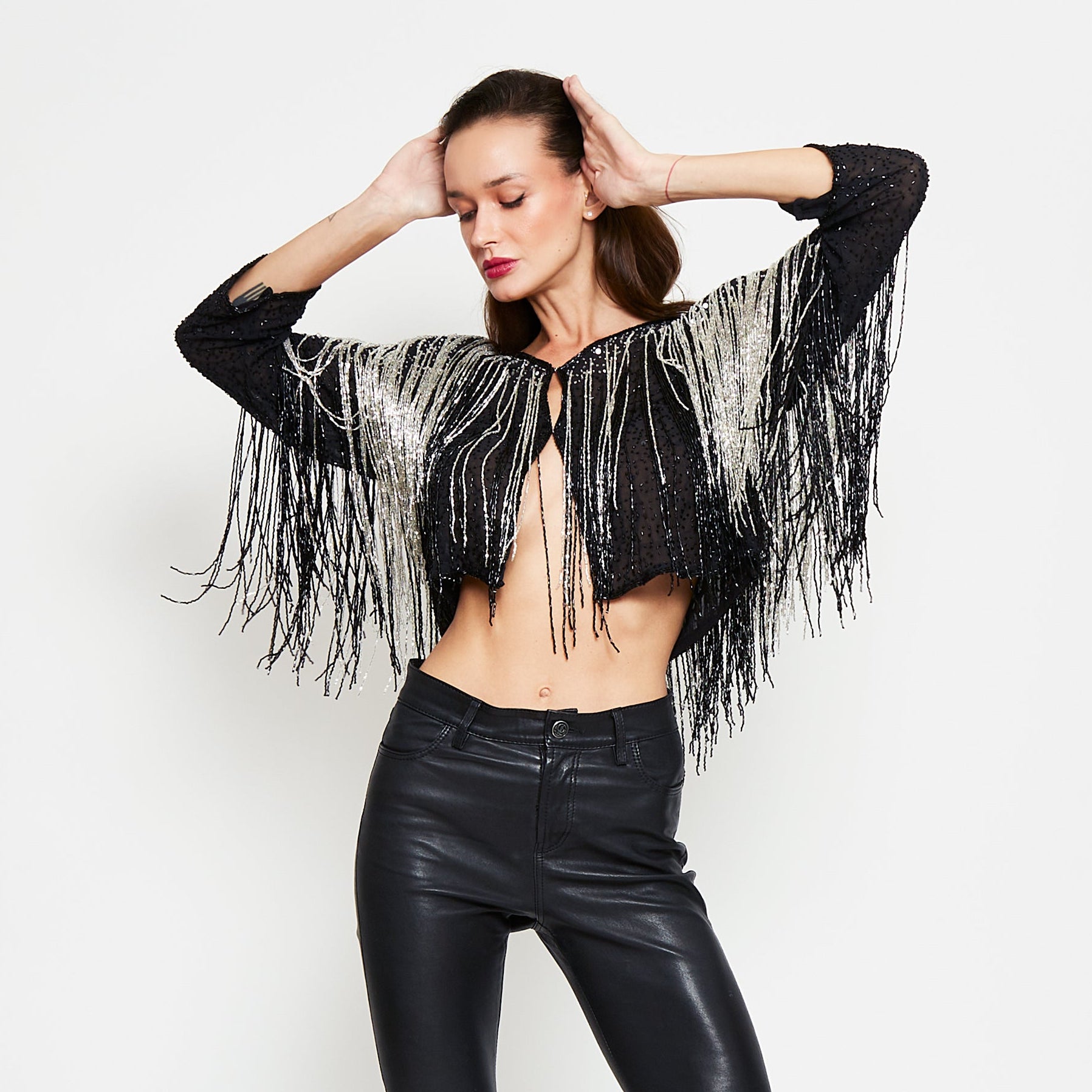 CHAQUETA, BLUSA FLECOS IM IN HEAVEN SILVER