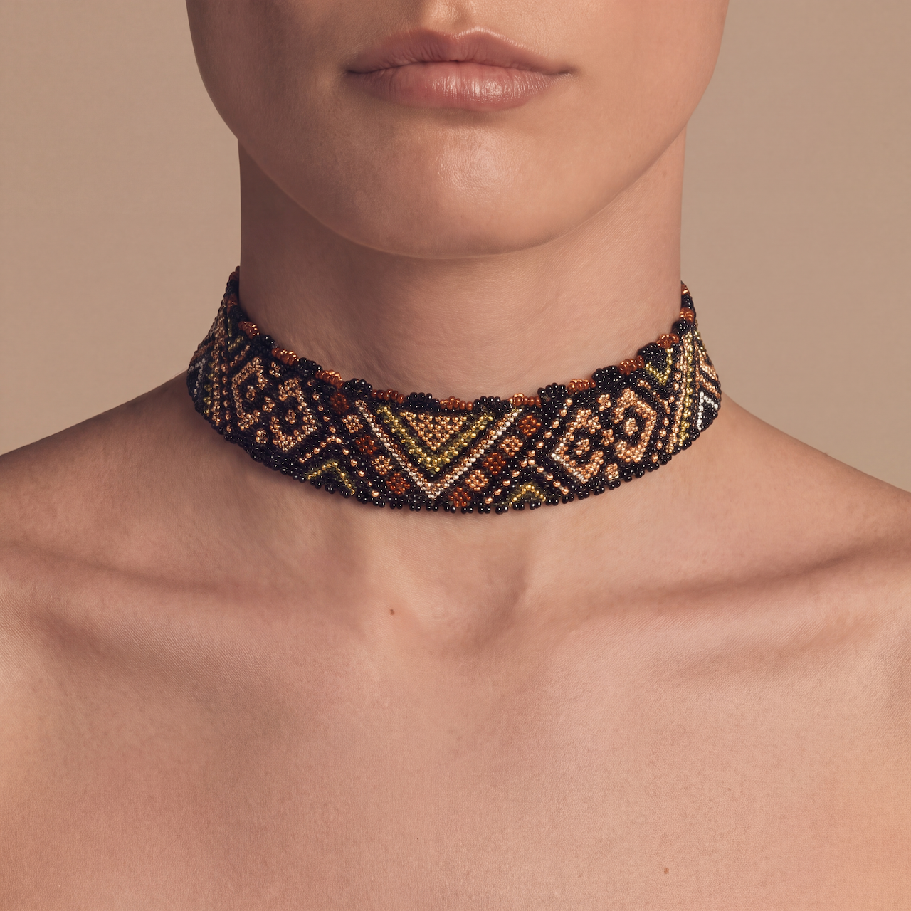 Choker BROWN ANIKA