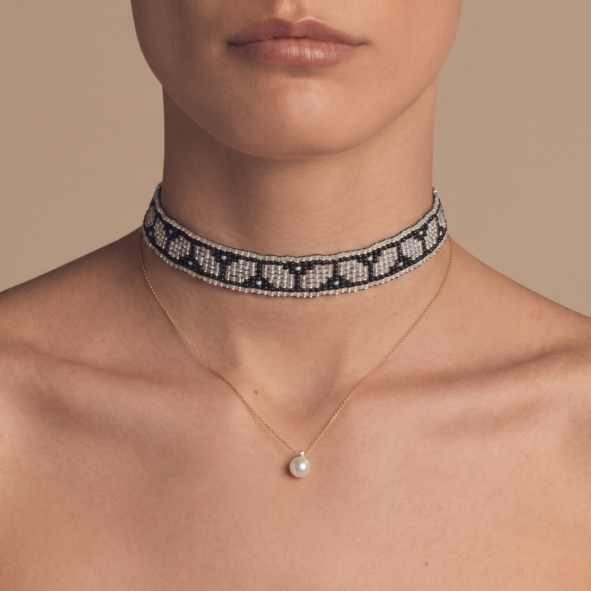 Choker Silver Oasis