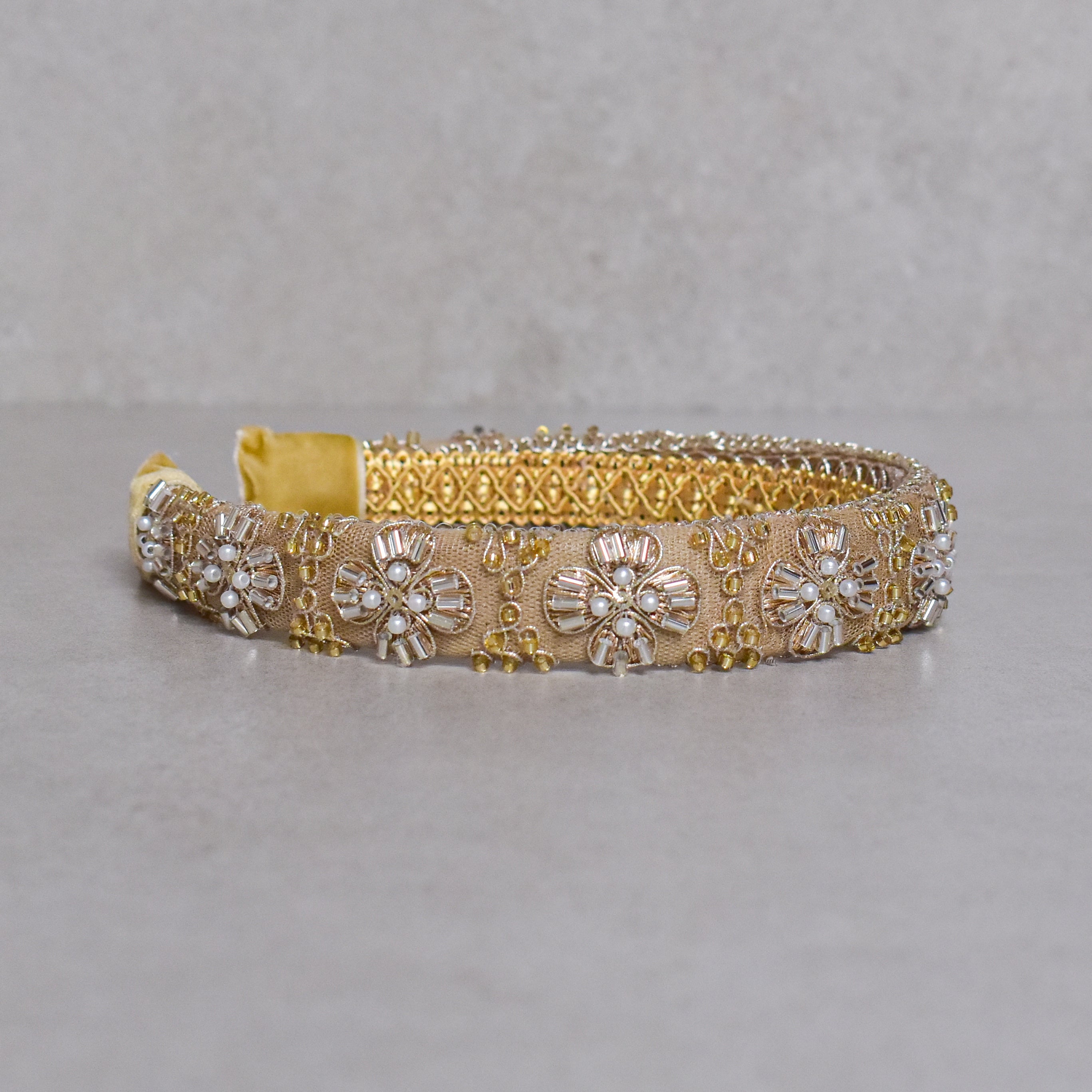 Cintillo Flower Gold