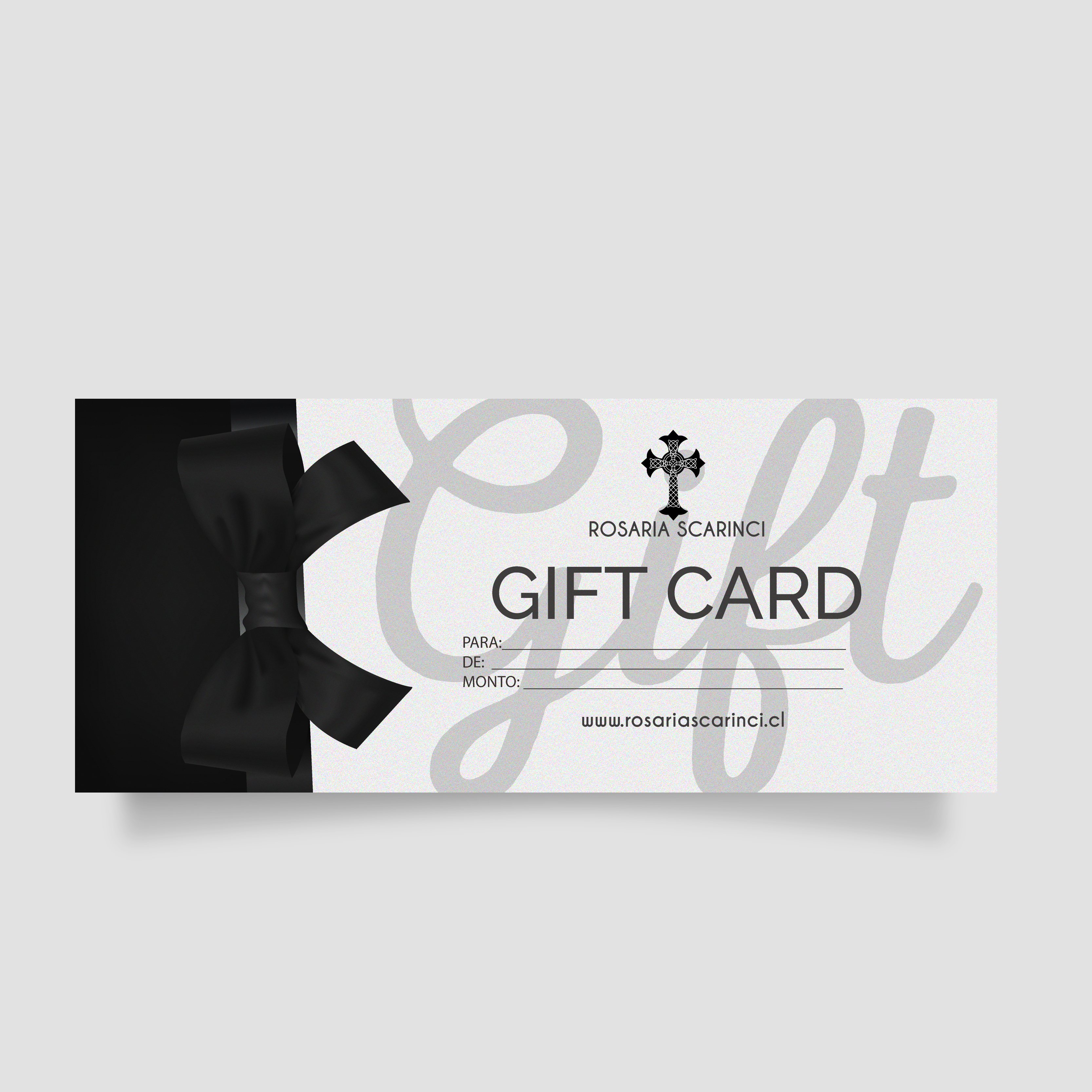 GIFT CARD ROSARÍA SCARINCI