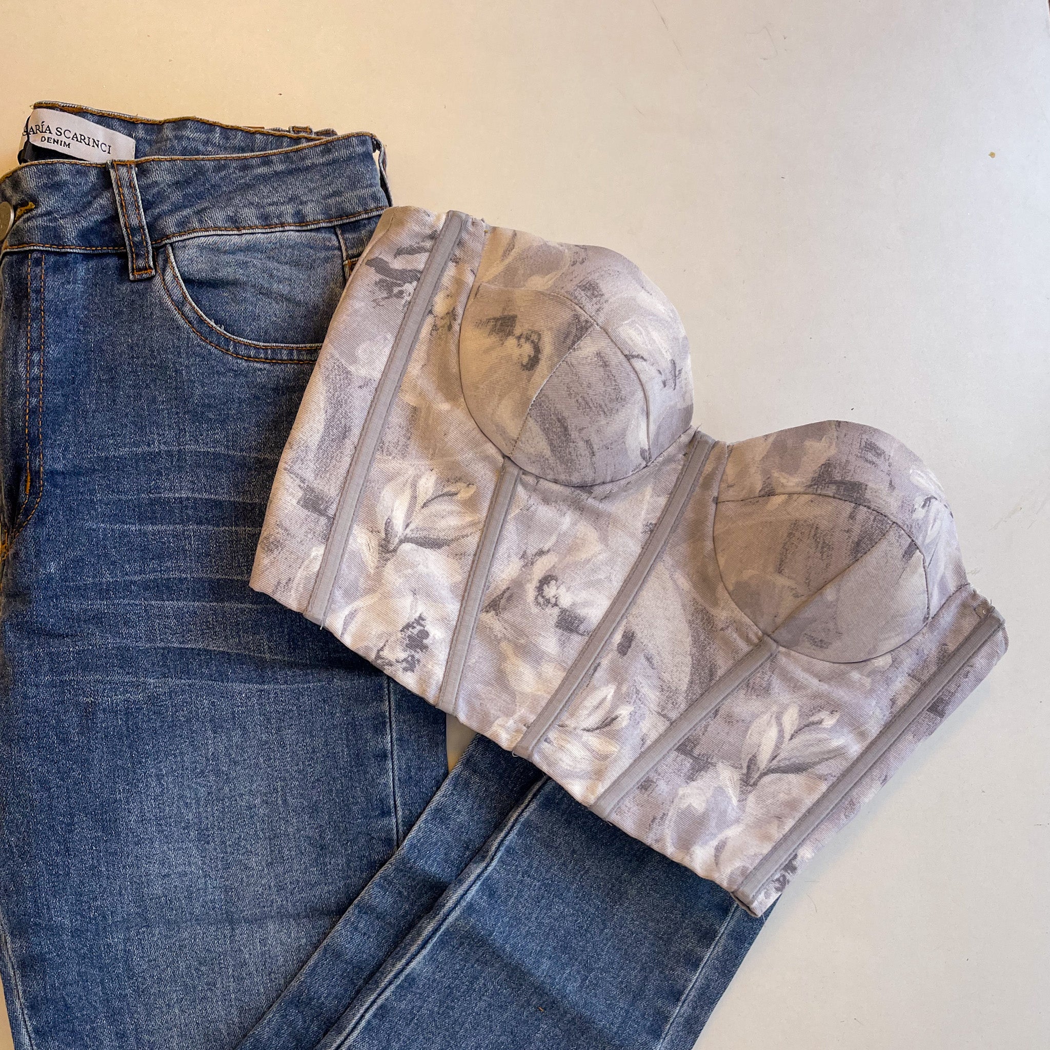 Corsé Grey casual party