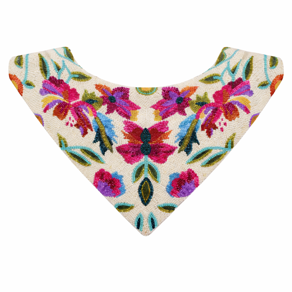 Pañuelo luxury garden white