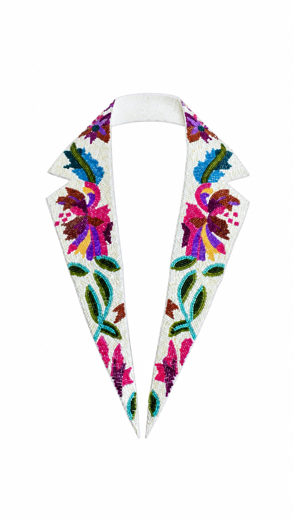 Cuello Chaqueta, Luxury White