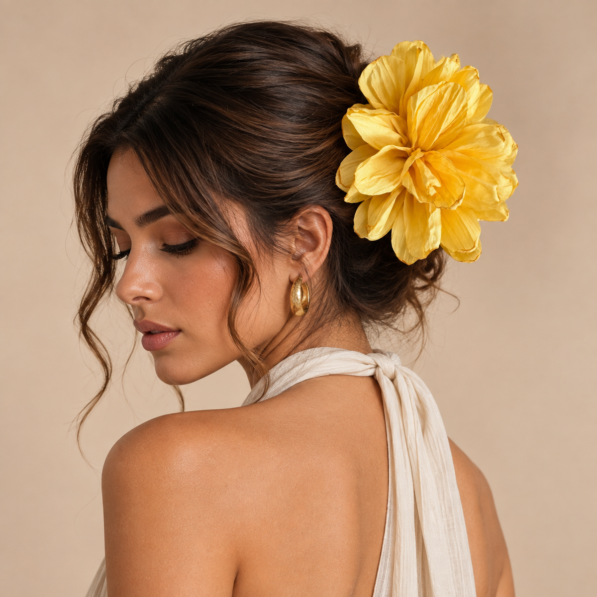 Accesorio Flor Dalia Crespa