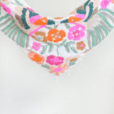 Pañuelo Quetzal Pink Garden