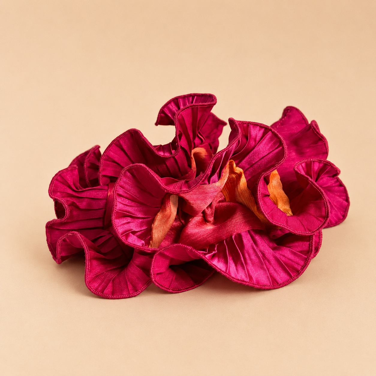 Scrunchie Fucsia Waves