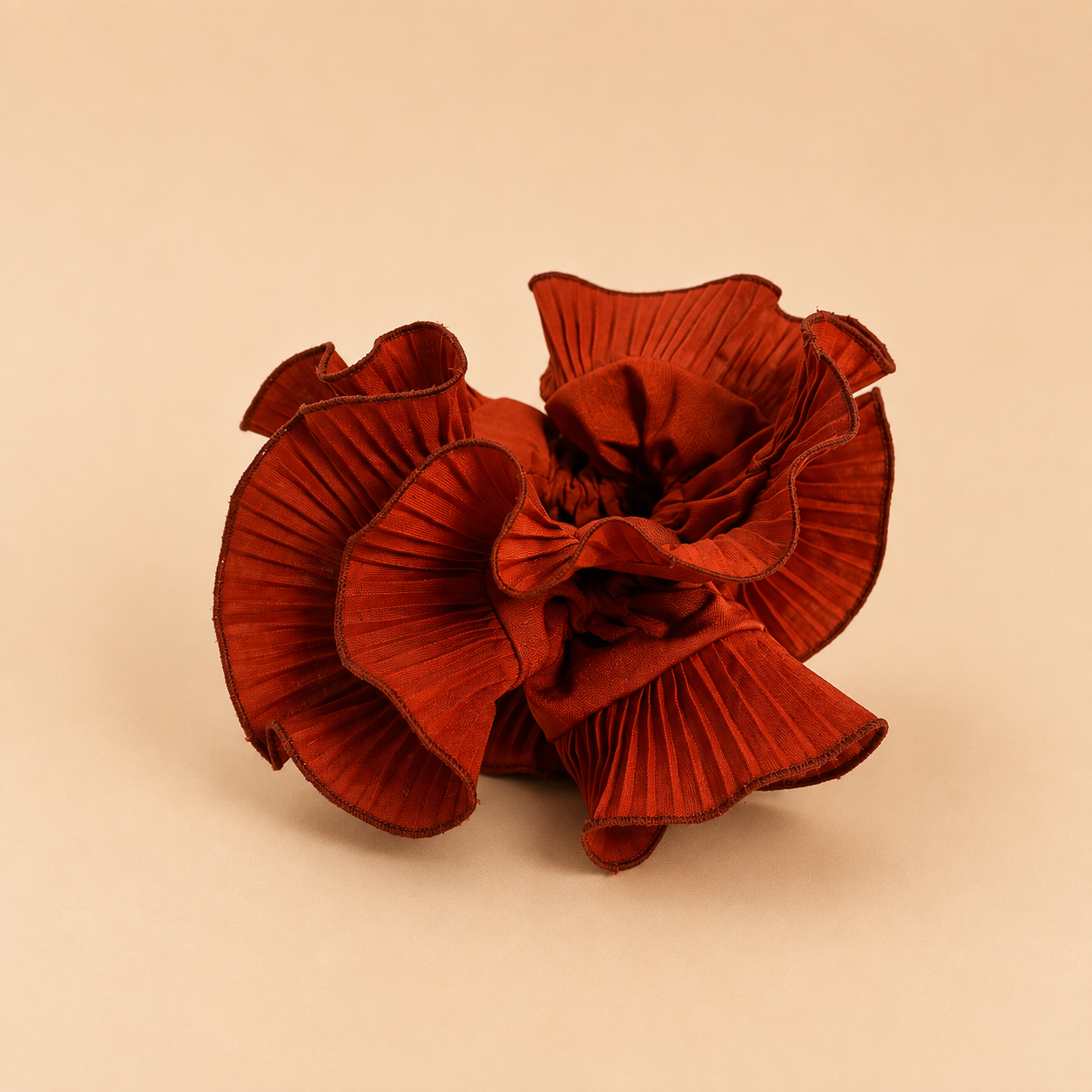 Scrunchie Terracota Waves
