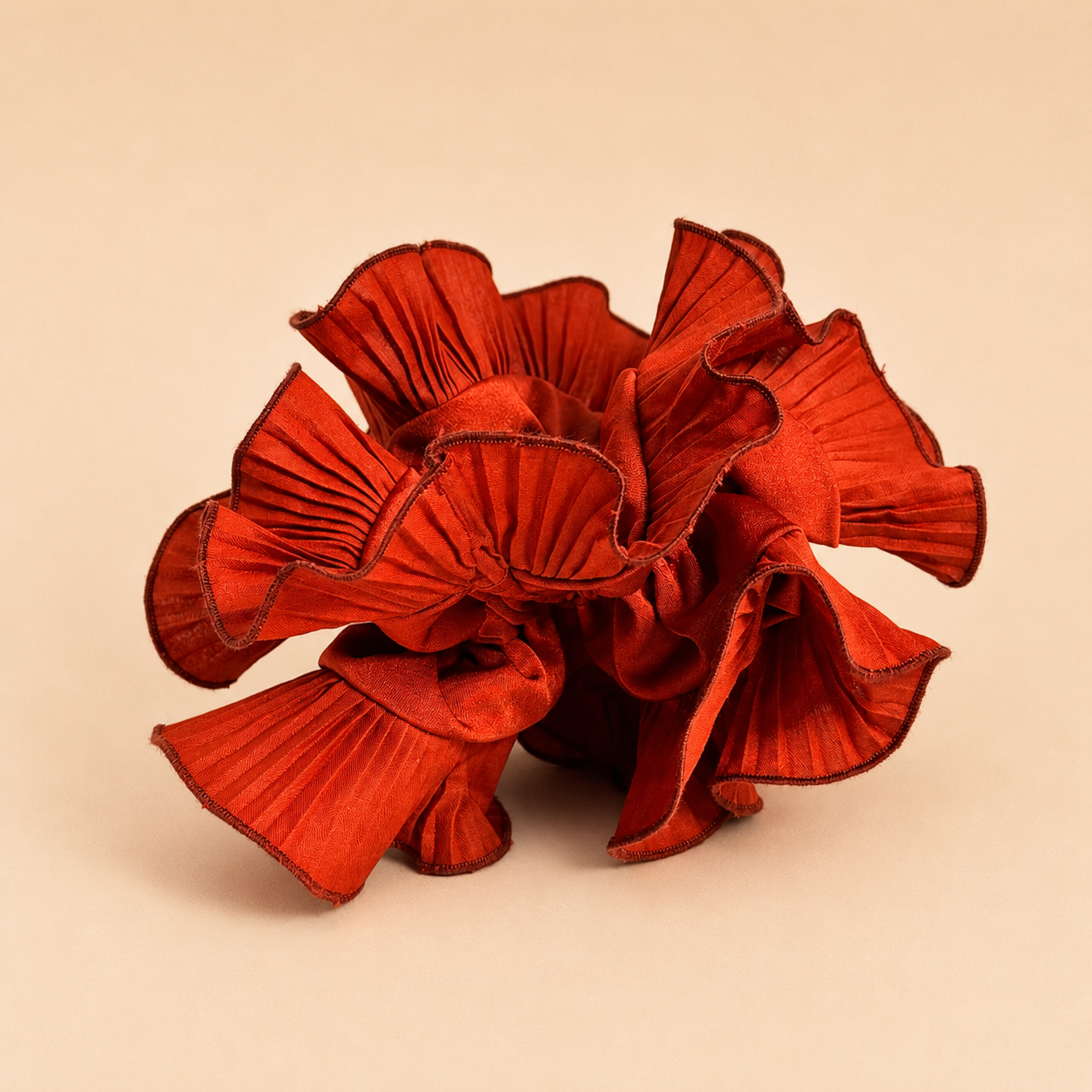 Scrunchie Terracota Waves
