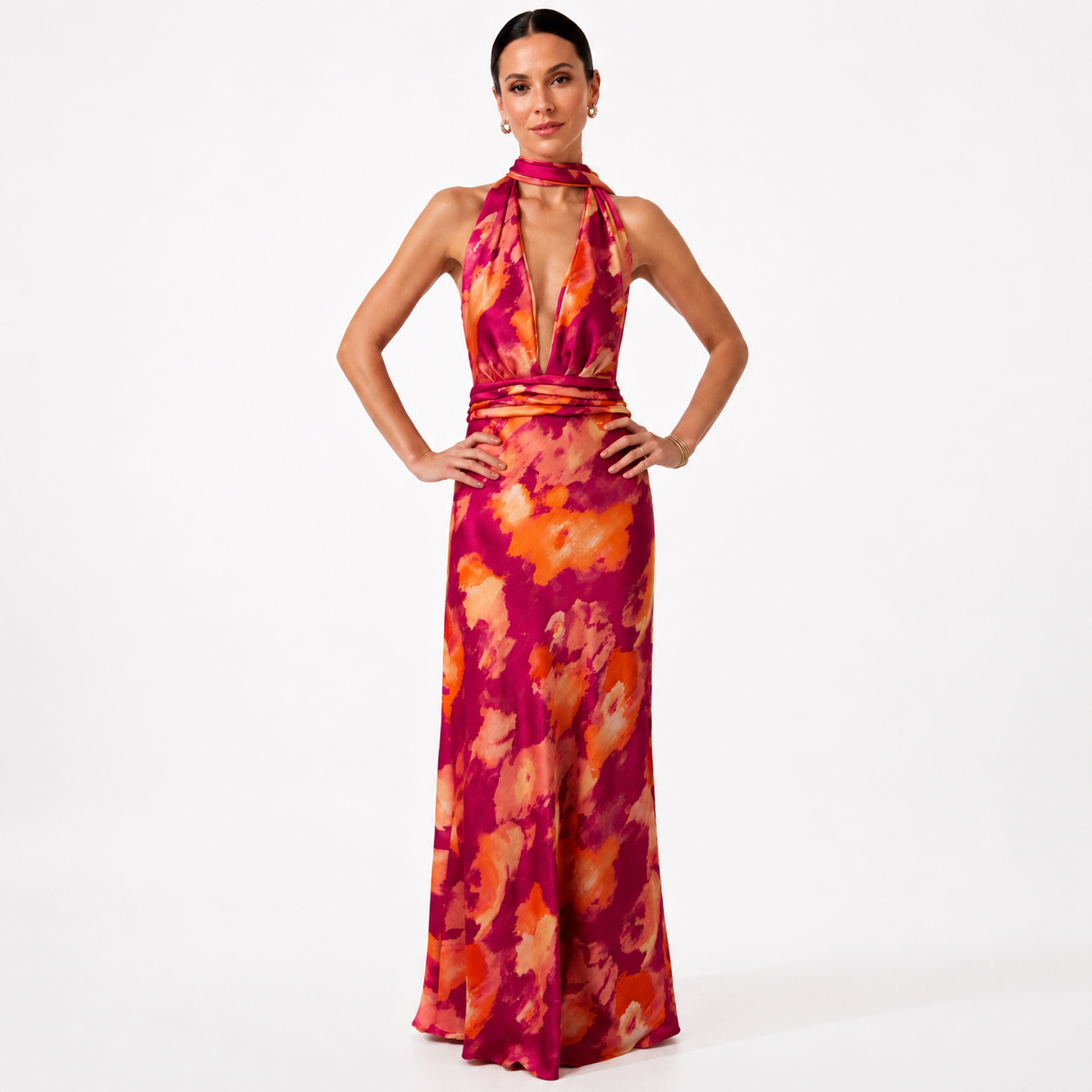 Vestido Sofía sunset