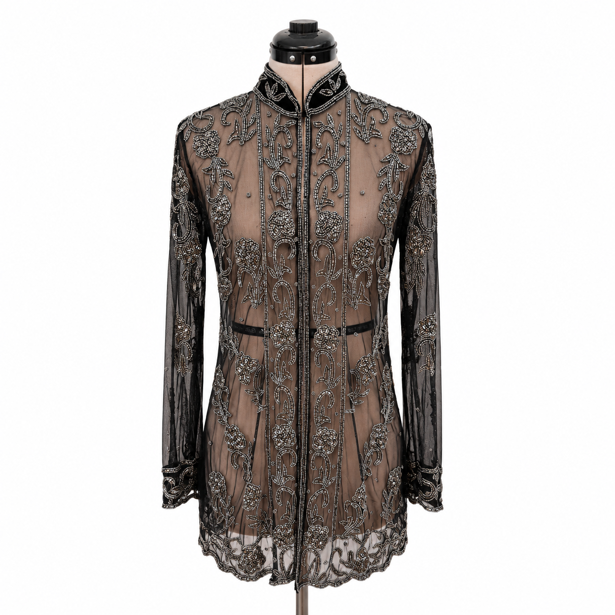 Chaqueta, Kimono traslucido iron