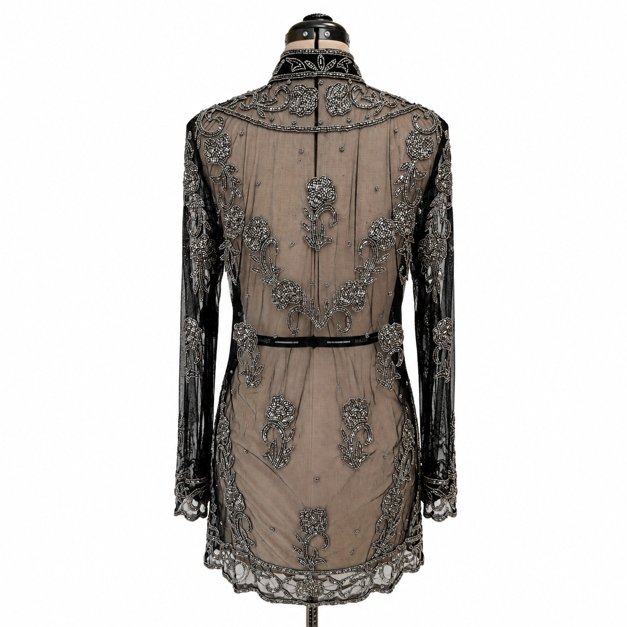 Chaqueta, Kimono traslucido iron