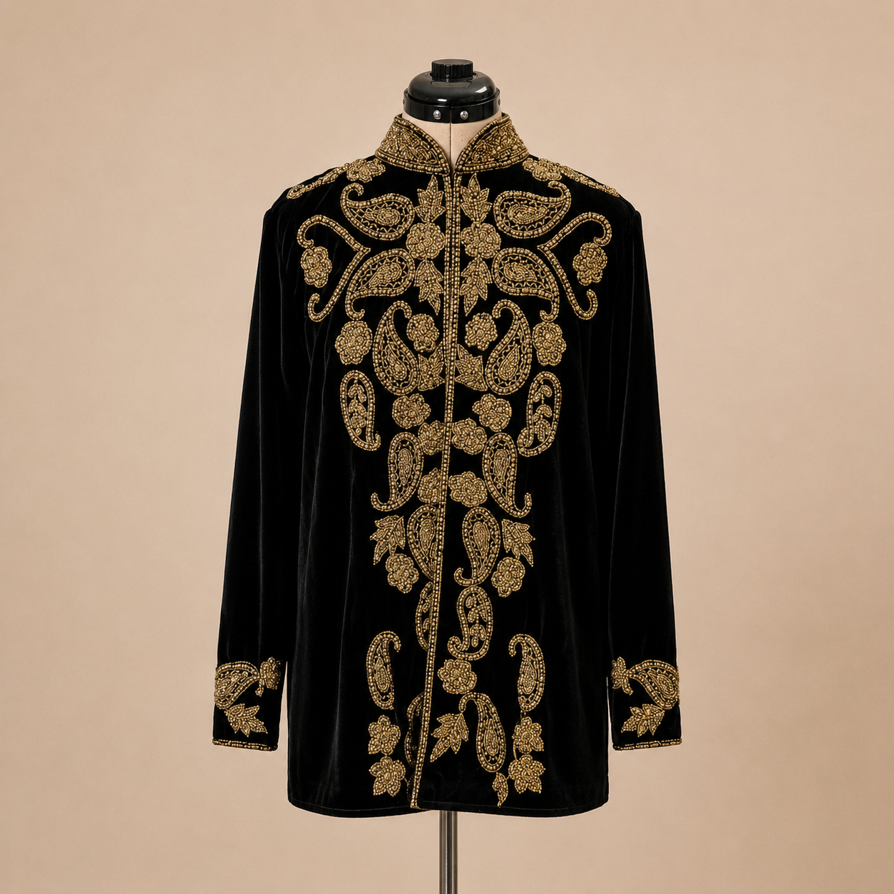 Chaqueta paisley gold