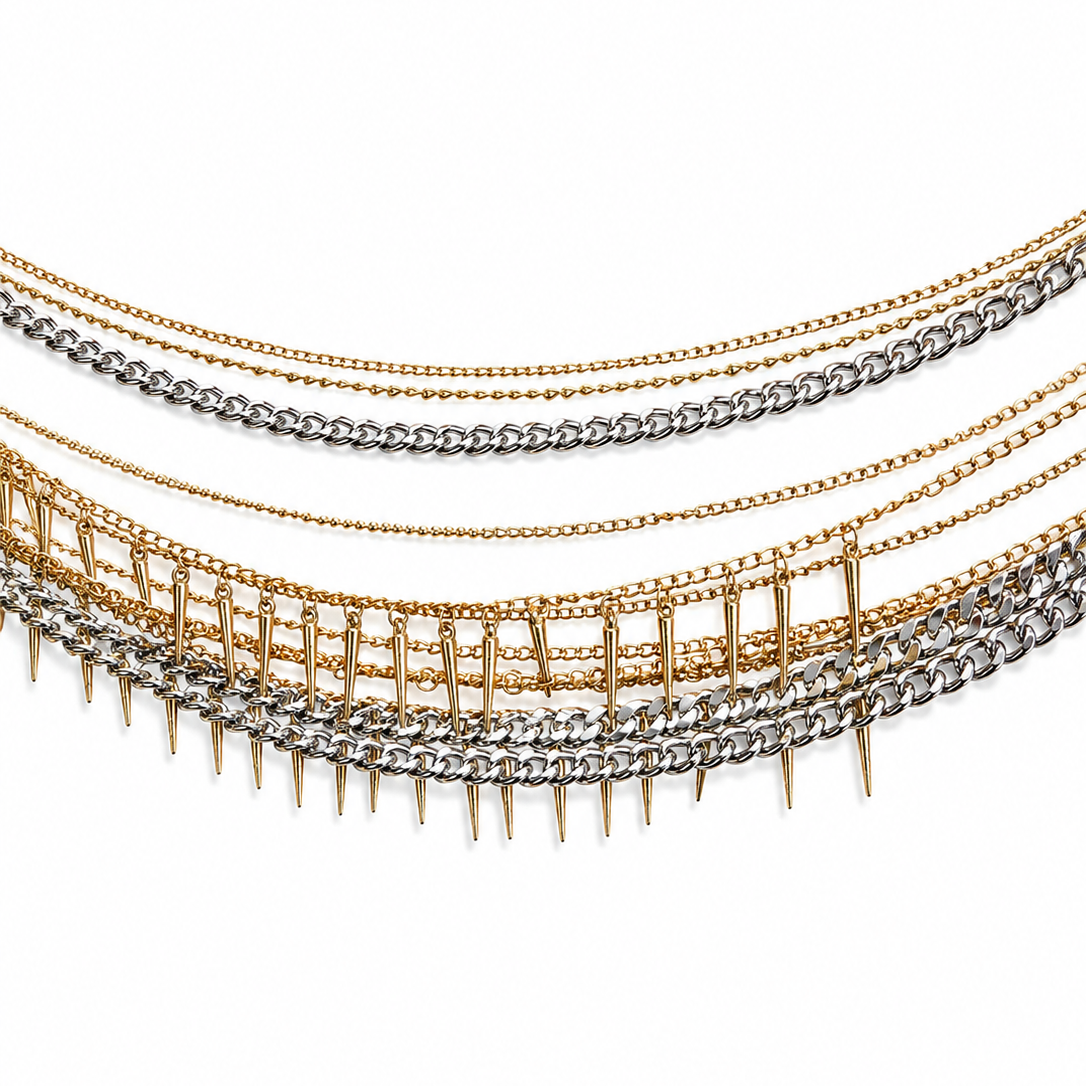 Collar Gold Titanium