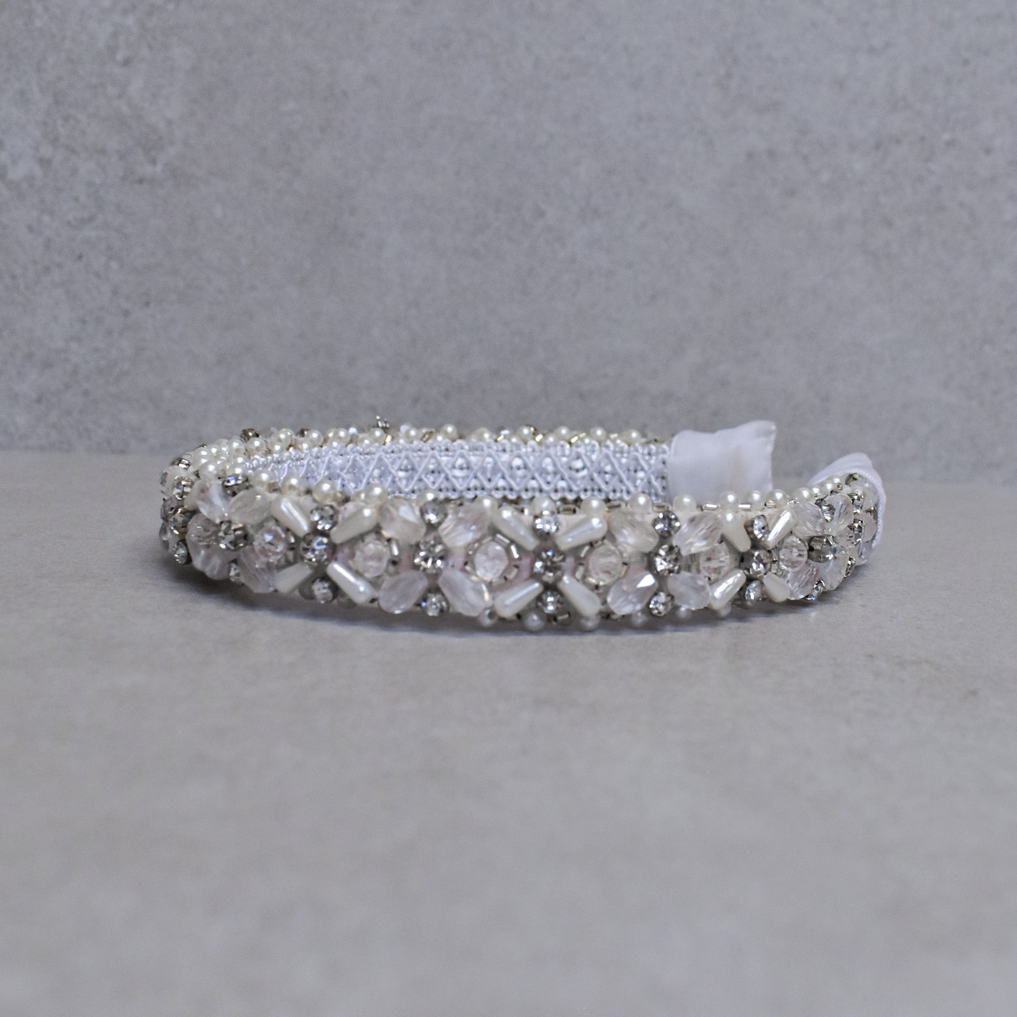 Cintillo skinny White Starlight