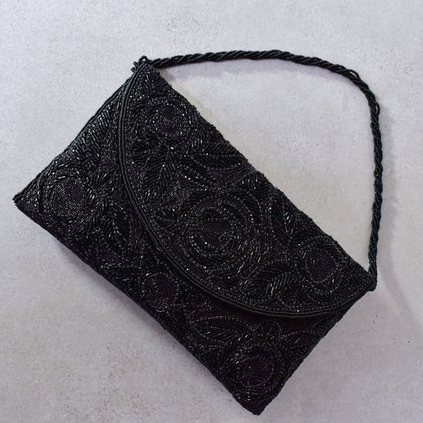 Cartera Black Roses