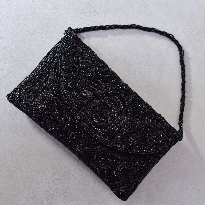 Cartera Black Roses