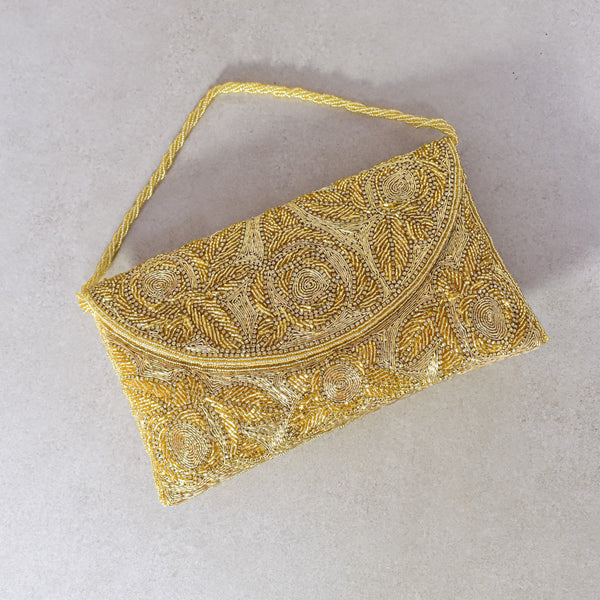 Cartera Golden Roses