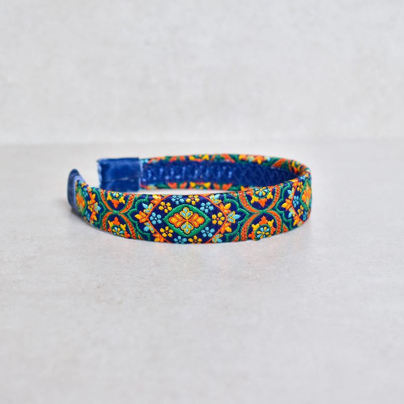 Cintillo Blue Geometric