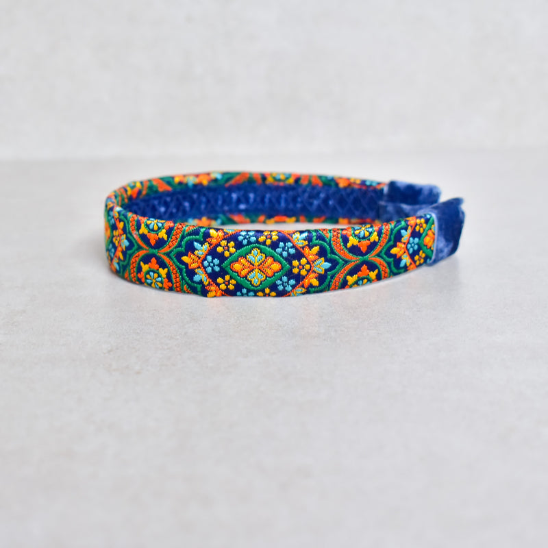 Cintillo Blue Geometric