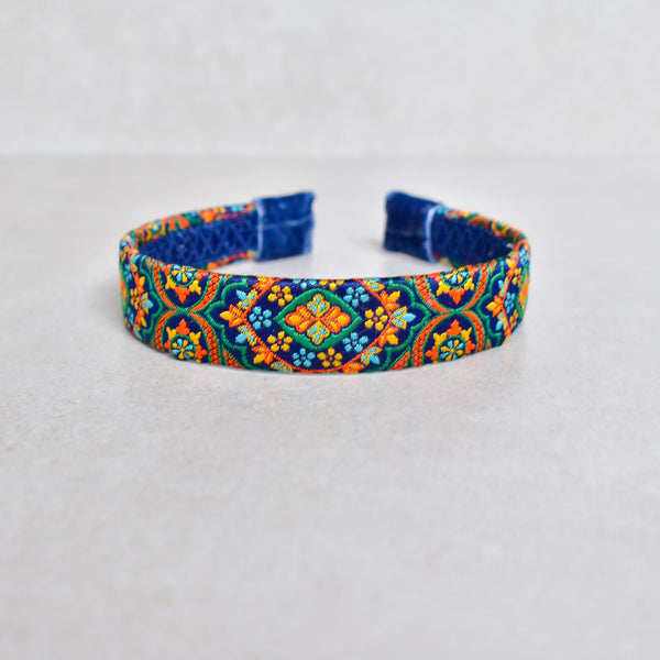 Cintillo Blue Geometric