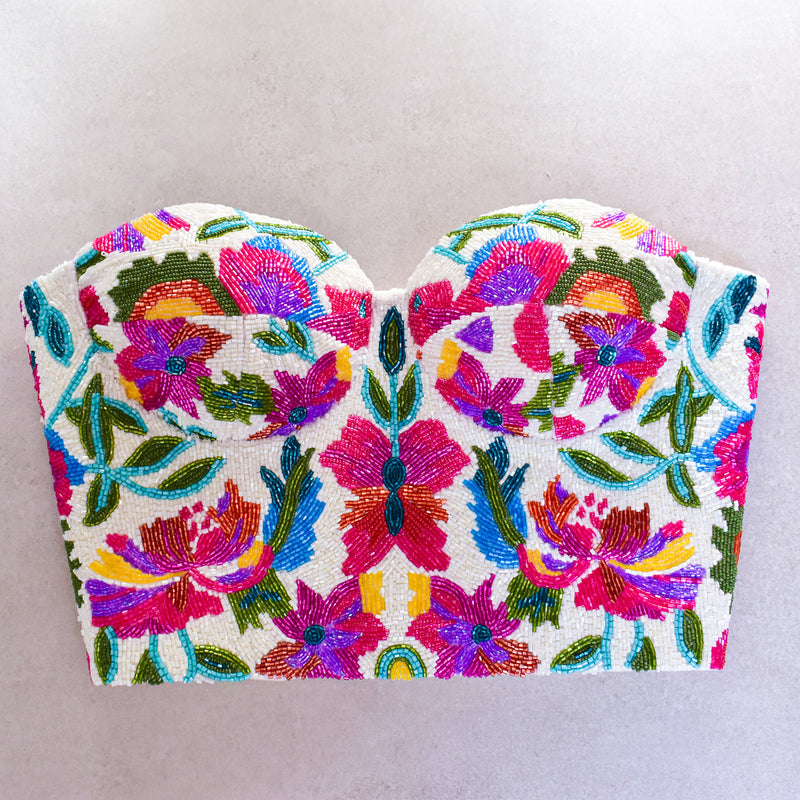 Corsé Eden Garden white