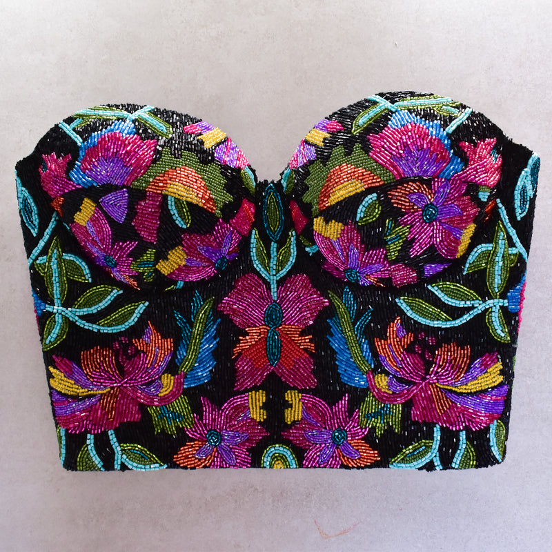 Corsé Eden Garden black