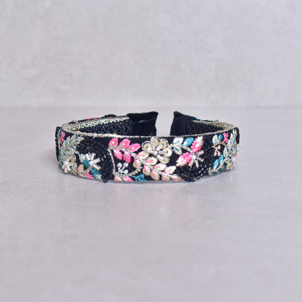 Cintillo garden night beaded