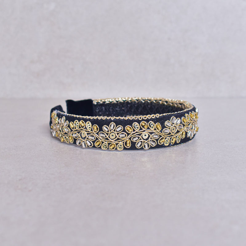 Cintillo Golden Black éclat