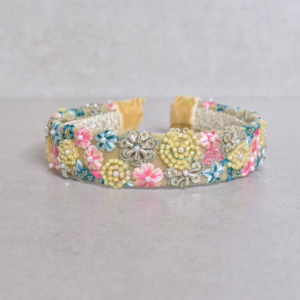 Cintillo Creamy garden