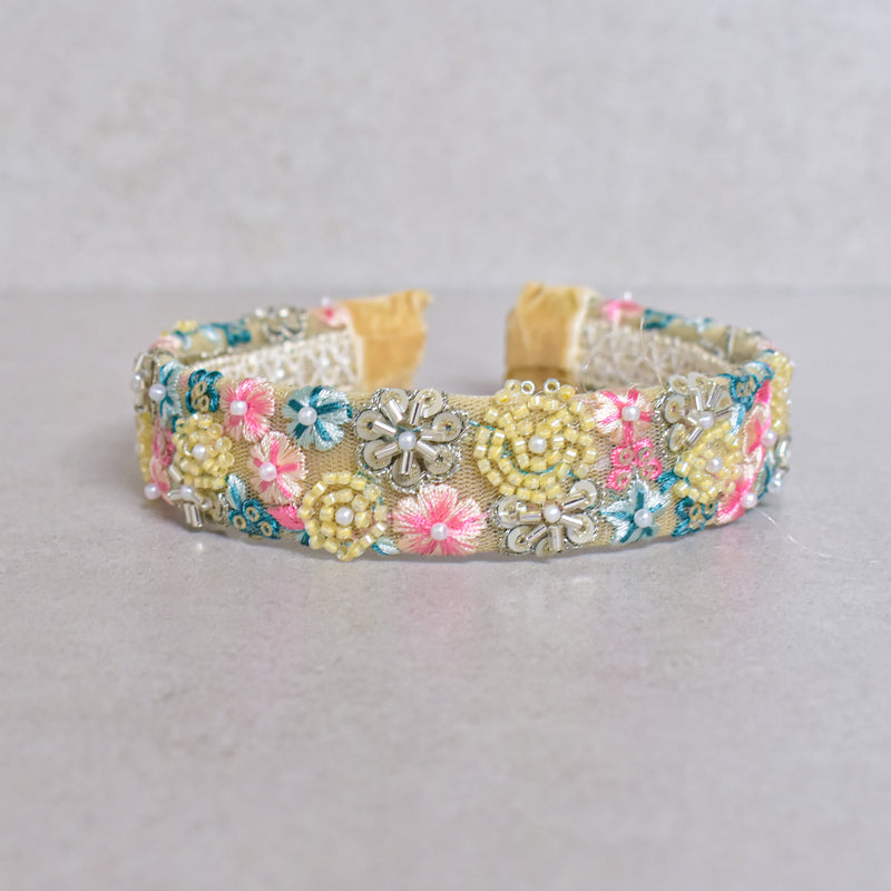 Cintillo Creamy garden