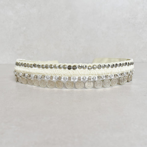 Cinturón white coins
